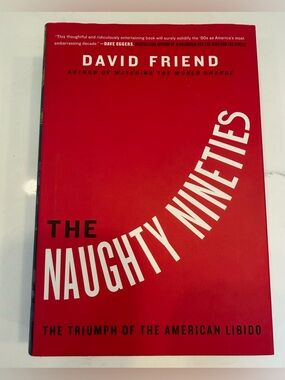 The Naughty Nineties David Friend Hardcover Pop Culture History Book